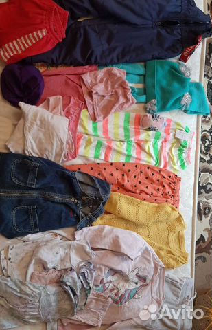 Одежда пакетом на девочку 110 116