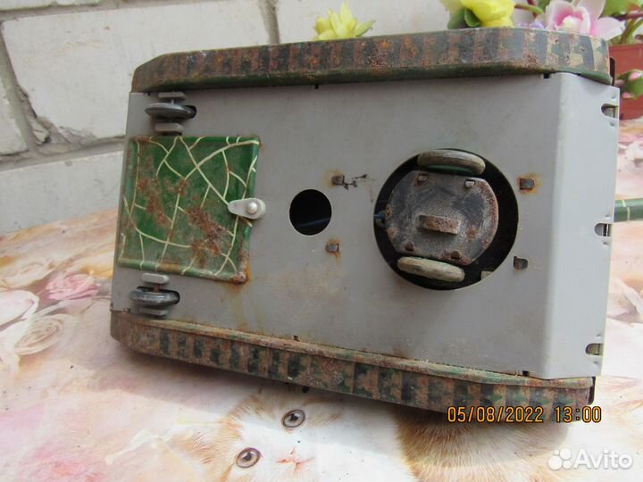 Танк мелалический на батарейках СССР