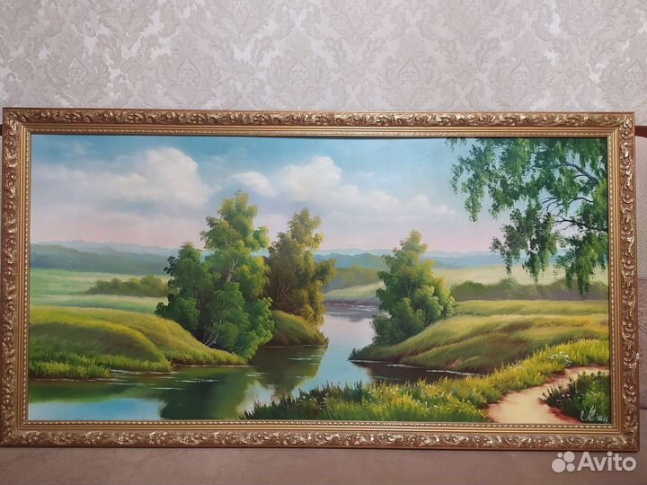 Картина маслом 130х70