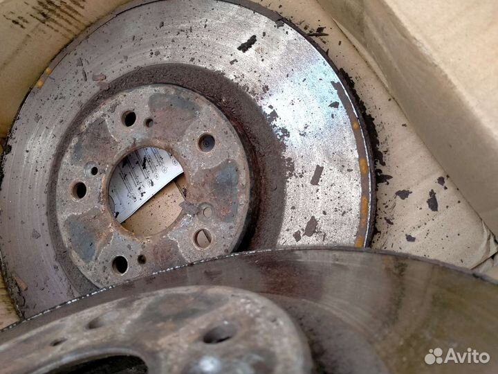 Диск тормозной передний на аккорд 8