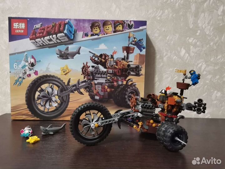 Аналог Lego Хеви метал мотоцикл Железной бороды