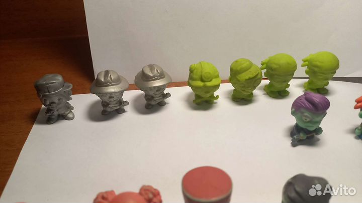 Фигурки Зомби zombie zity резиновые