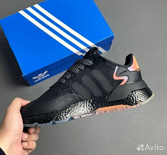 Adidas Nite Jogger Core Black Violet