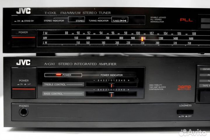 Комплект Аппаратуры JVC A-GX1 / T-GX1L,1986г