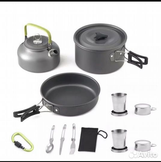 Набор туристической посуды походный