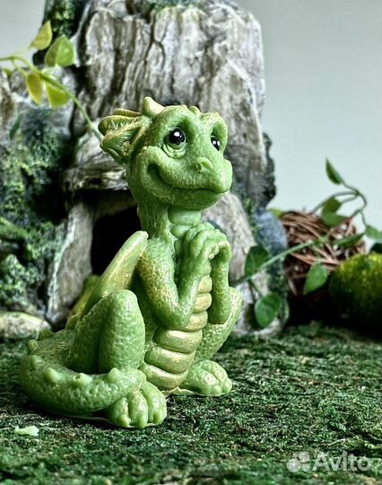 Мыло ручной работы дракон