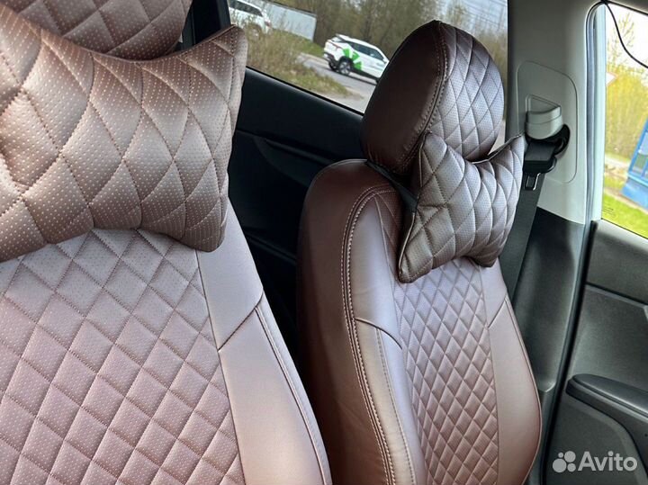 Автомобильные подушки для Шеи из Эко Кожи