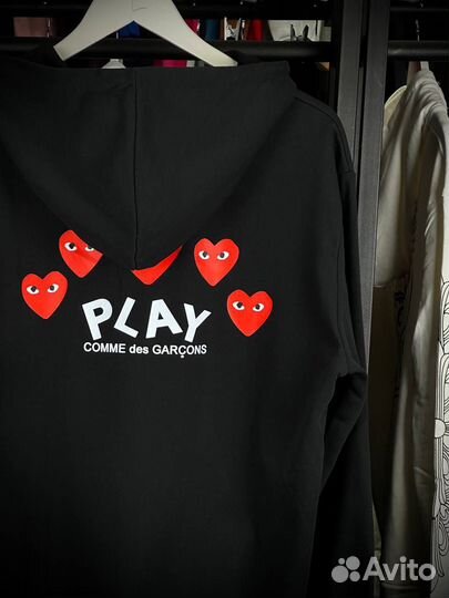 Comme Des Garçons зип худи