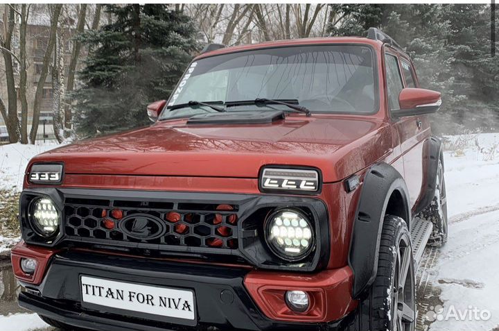 Решетка радиатора нива