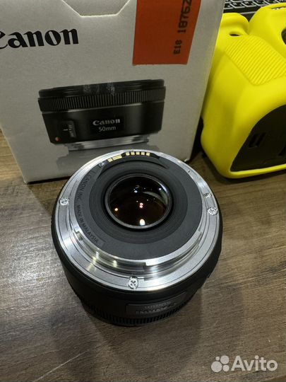 Объектив canon ef 50mm f 1 8 stm