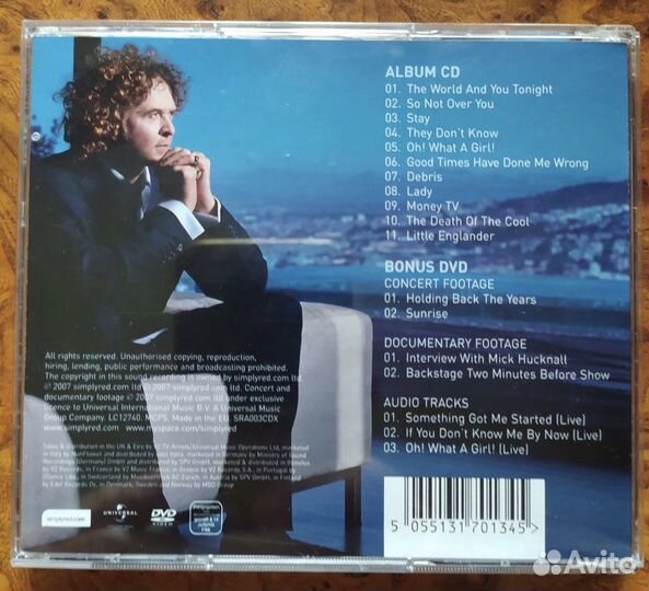 Simply Red -stay CD. Фирменные CD