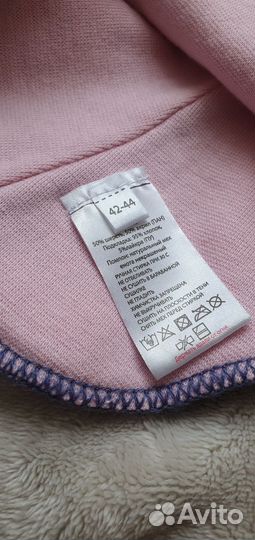 Шапка шлем для девочки 42 44