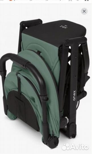 Коляска anex air -х с сиденьем для второго малыша