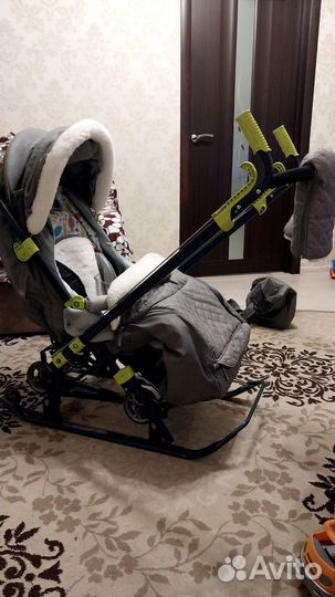 Санки коляска ника 7 3
