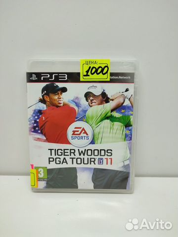 Диск Tiger Woods PGA Tour 11 для PS3