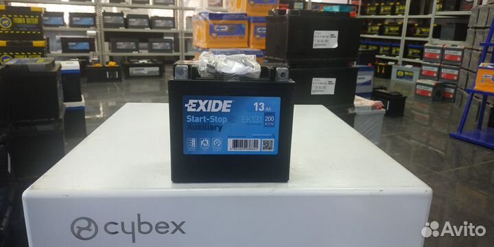 Аккумулятор 13ah AGM резервный для Мерседес EK131