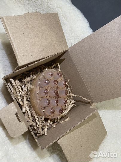 Мыло массажное с люфой и кедровым скрабом