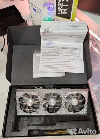 RTX 3070ti Palit Game Rock купить в Москве | Электроника | Авито