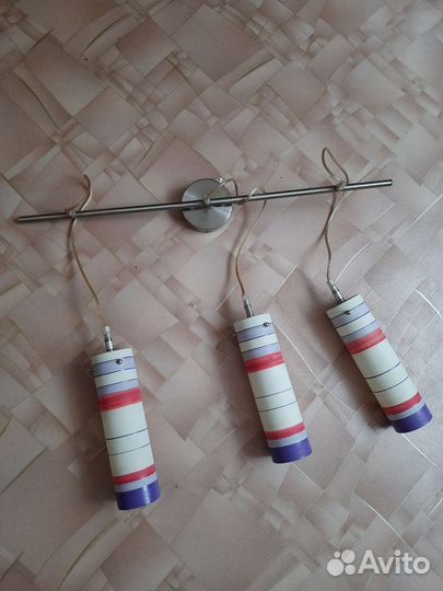 Люстра потолочная бу