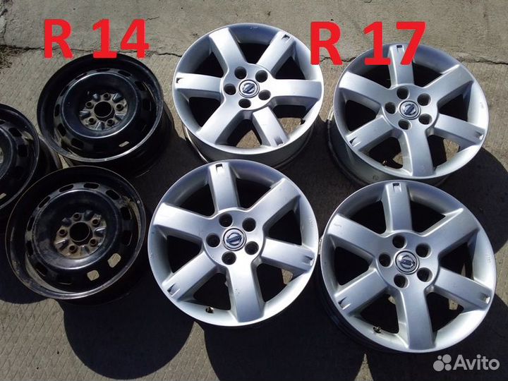 Диски литые R17 5x114,3