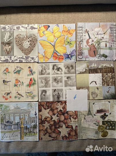 Салфетки для декупажа