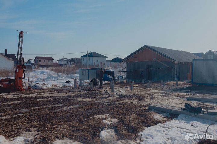 Железобетонные сваи для фундамента