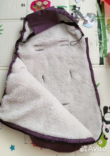 Зимний конверт в коляску до 3 лет