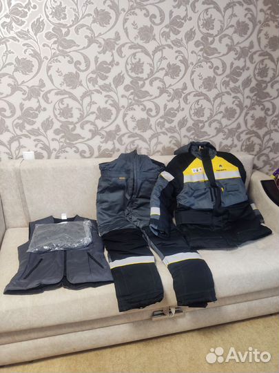 Костюм мужской защитный зимний Роснефть