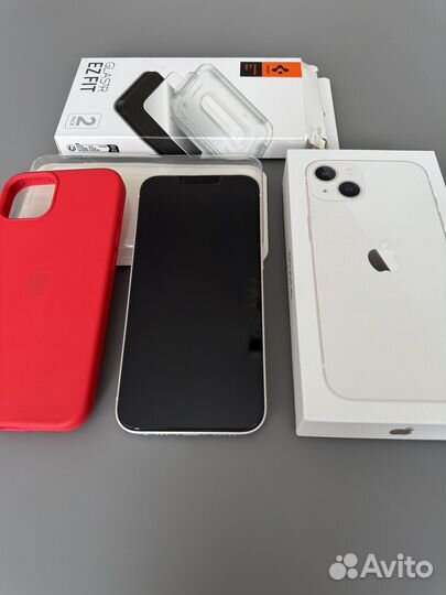 iPhone 13, 128, акб 90%,sim+esim