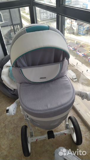 Коляска 2 в 1 Adamex monte carbon d30