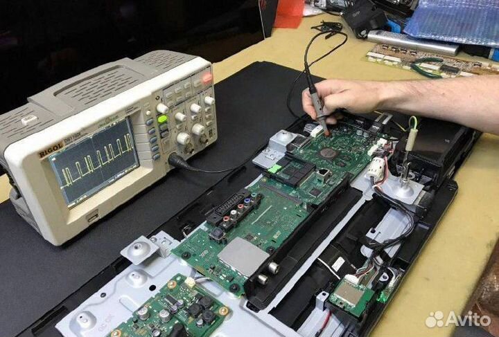 Ремонт телевизоров / ноутбуков / компьютеров