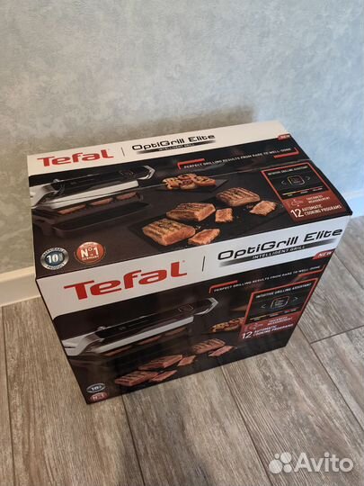 Умный электрогриль Tefal Optigrill Elite GC750D30