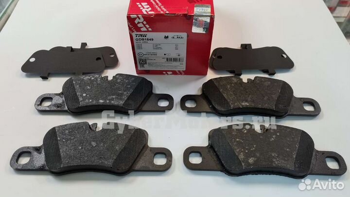 Колодки тормозные задние Porsche Panamera 3.6-4.8