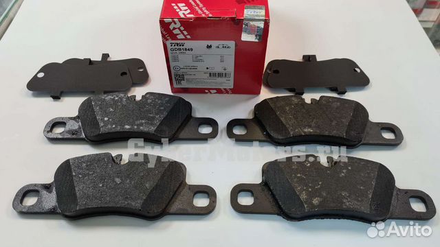 Колодки тормозные задние Porsche Panamera 3.6-4.8