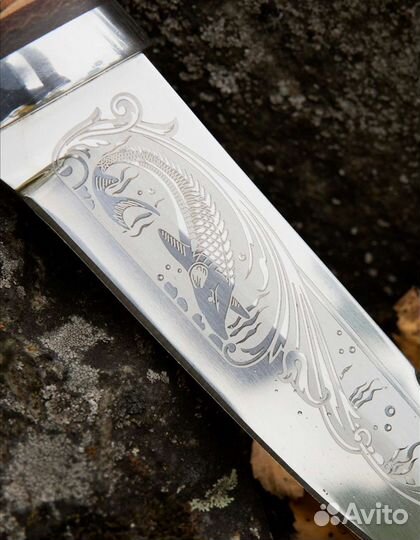 Златоустовский охотничий нож 