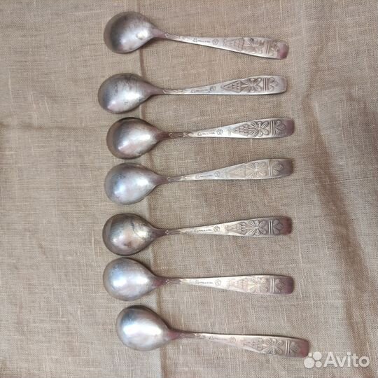 Ложки вилки мельхиоровые СССР