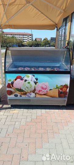 Морозильная витрина для мороженого ISA