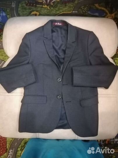 Пиджак школьный для мальчика128-64-63