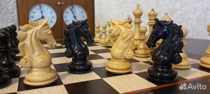 Шахматы Стаунтон Индия роскошь