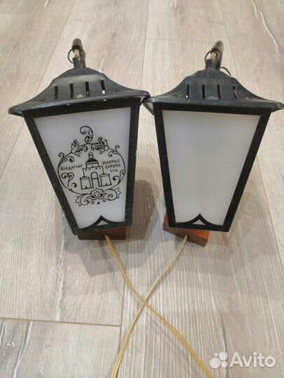 Бра - фонарь парный времен СССР