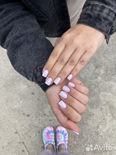 Маникюр, педикюр гель лак