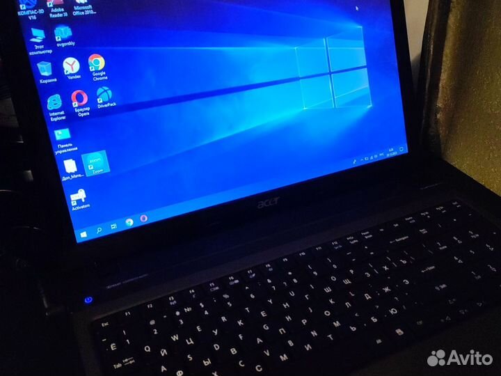 Ноутбук Acer aspire 5750g i5 8gb