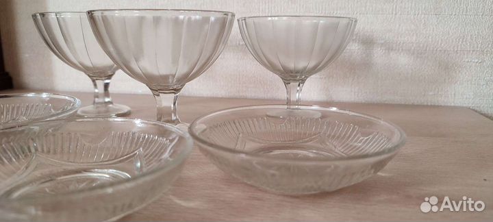 Пиалы, вазочки 50-60 гг