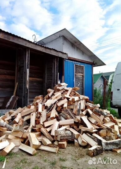 Дрова Береза навалом сухие в Выборге любого объема