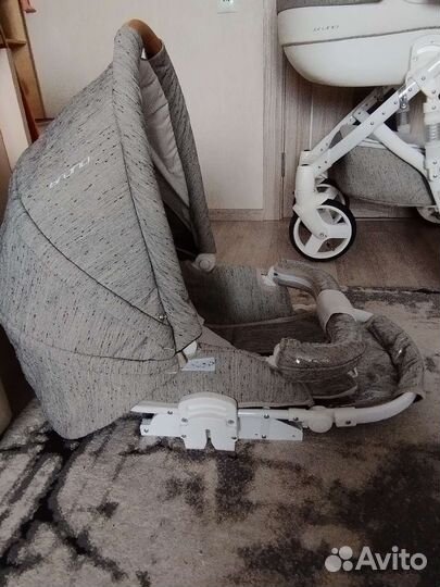 Коляска riko bruno luxe 2 в 1