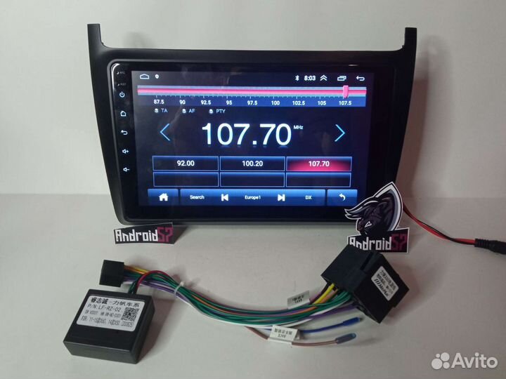 Магнитола Volkswagen Polo 2009-2017