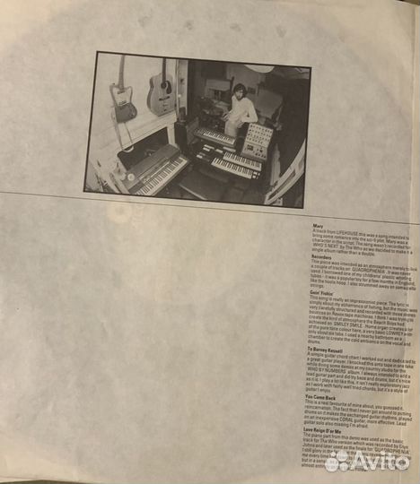 Pete Townshed (The Who) Scoop 2LP