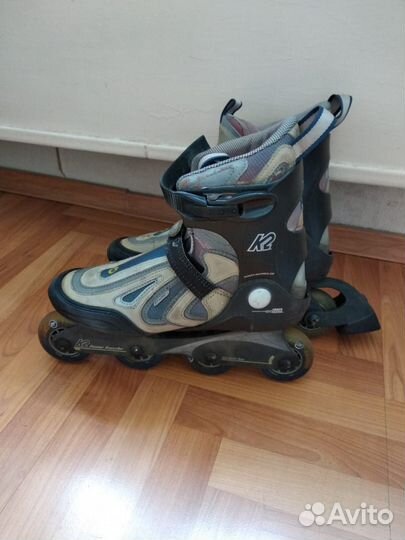 Роликовые коньки женские размер 40,5 Б/У