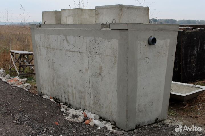 Септик из жби колец под ключ за 1 день
