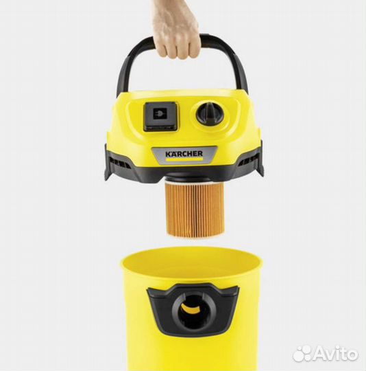 Фильтр патронный для пылесоса Karcher WD